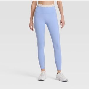 Women's High-Rise Scallop Leggings - JoyLab